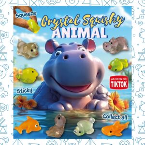 Denlo Crystal Squishy Animal V-50-1089